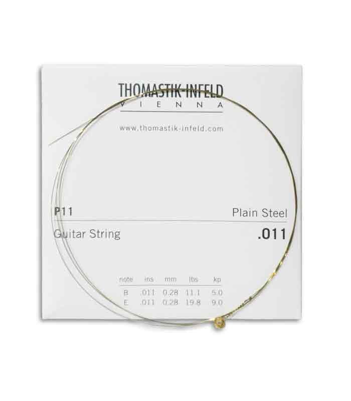 String Set Thomastik 011 Jazz Swing Electric Guitar JS 111