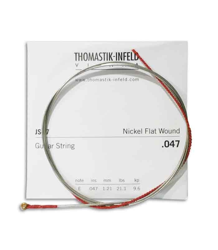 Juego de Cuerdas Thomastik 011 Jazz Swing Guitarra Eléctrica JS 111