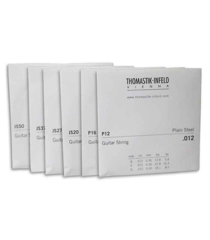 String Set Thomastik 012 Jazz Swing Electric Guitar JS 112