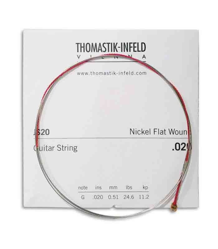 Juego de Cuerdas Thomastik 012 Jazz Swing Guitarra Eléctrica JS 112