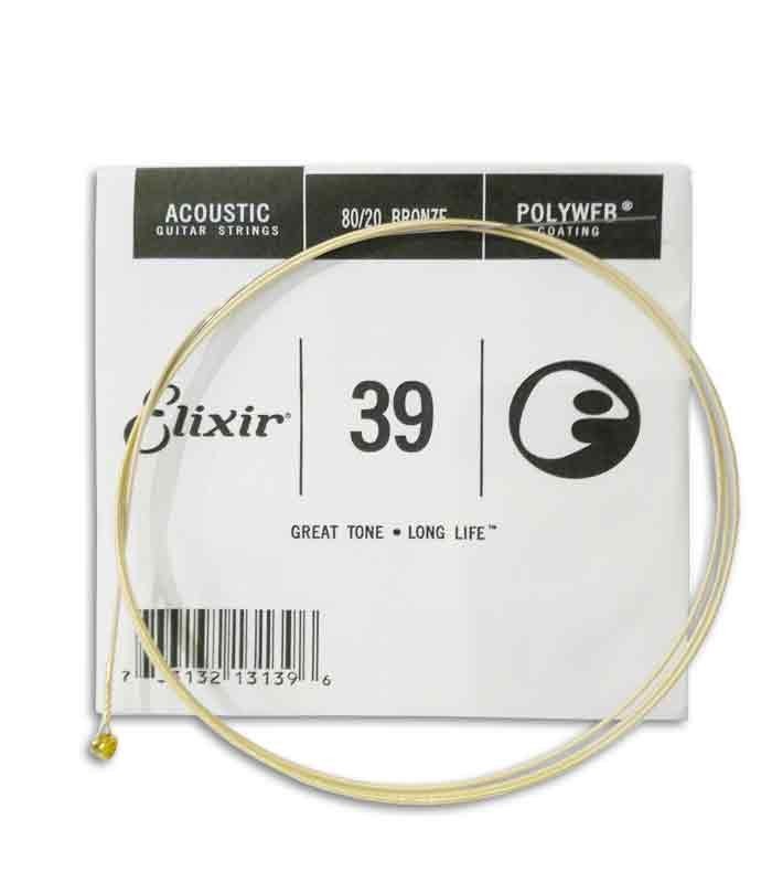 String Set Elixir 11000 Acoustic Guitar Bronze Polyweb Extra Light