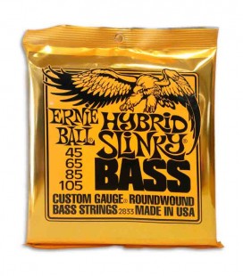 Embalagem do jogo de cordas Ernie Ball 2833 para baixo