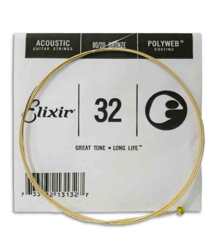 String Set Elixir 11025 Acoustic Guitar Bronze Polyweb Extra Light