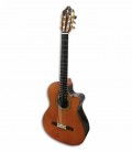 A Alhambra 9P CW E8 é uma guitarra clássica eletroacústica profissional com pré-amplificador Fishman Flex M Blend E8