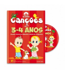 Livro ECM Canções dos 3 aos 4 Anos