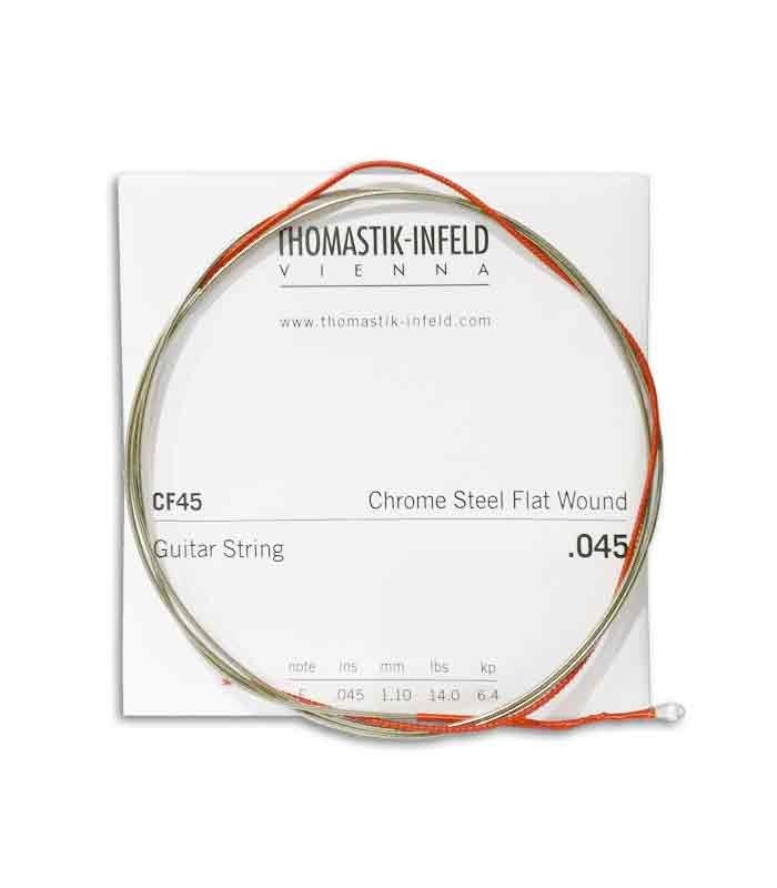 String Set Thomastik Classic N Flatwound CF128 Classical Guitar