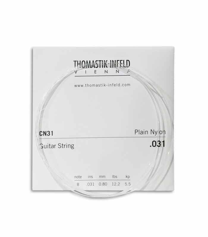String Set Thomastik Classic N Flatwound CF128 Classical Guitar