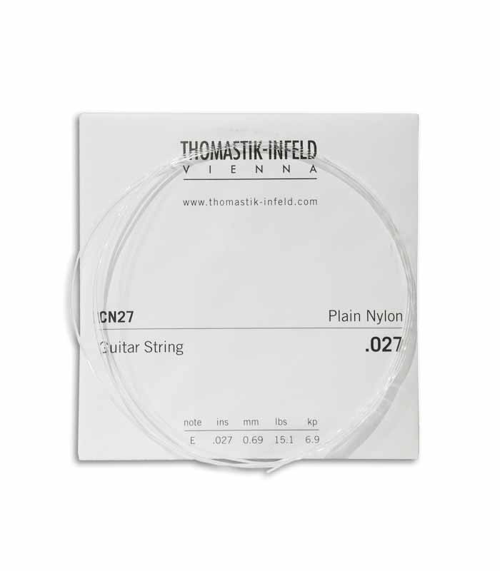 String Set Thomastik Classic N Flatwound CF128 Classical Guitar
