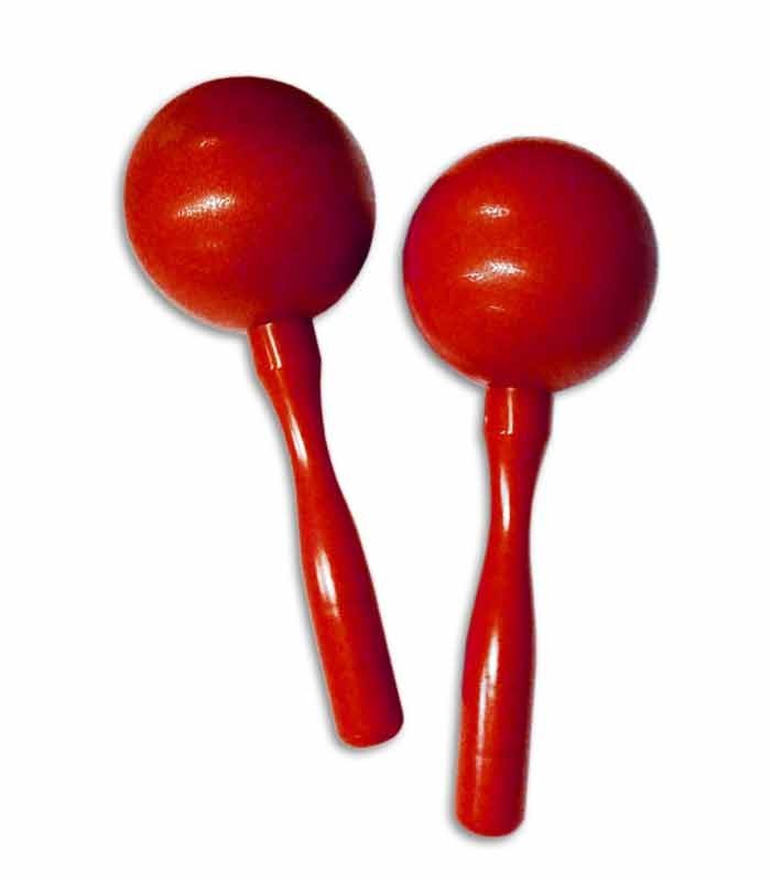 Photo of the Maracas Goldon model 33770 in red