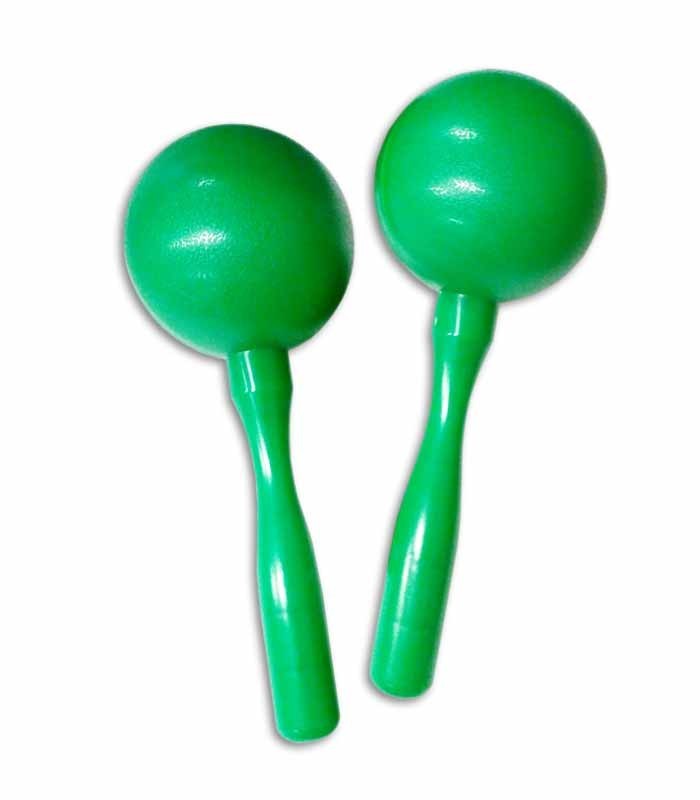 Foto del Par de Maracas Goldon modelo 33770 en verde