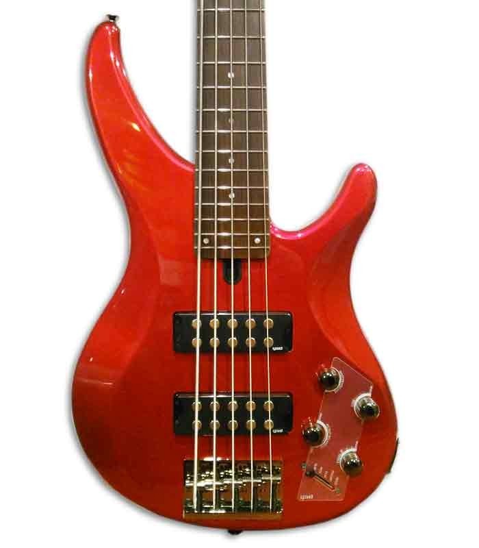 Guitarra Baixo Yamaha TRBX305 CAR 5 Cordas Candy Apple Red
