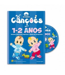 Photo of the book ecm canções dos 1 aos 2 anos