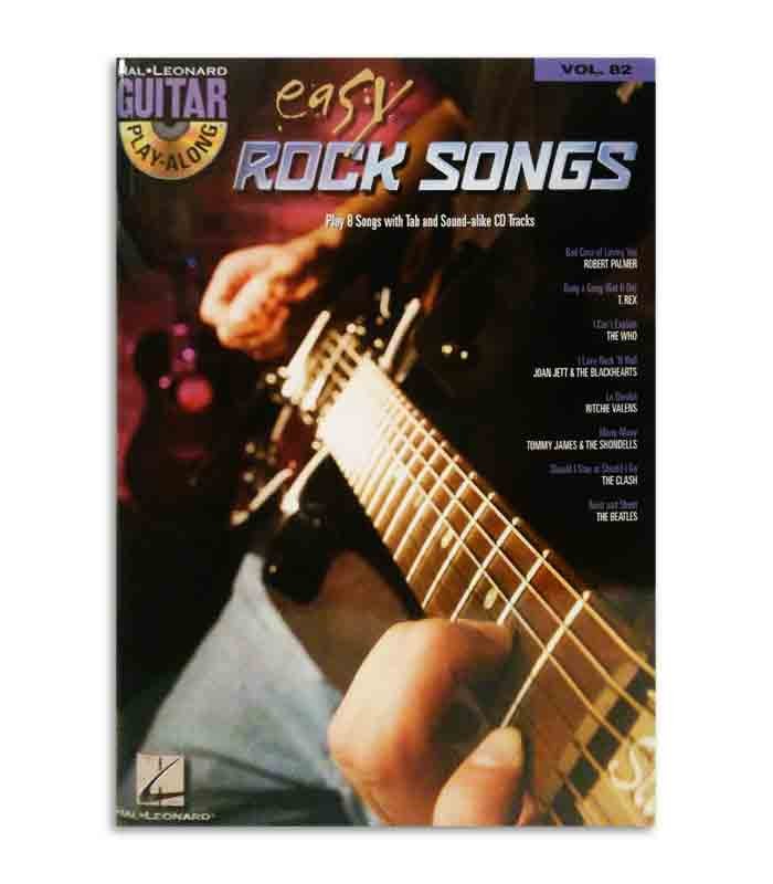 LPlay Along Guitar Easy Rock Songs Cancionero Salão Musical