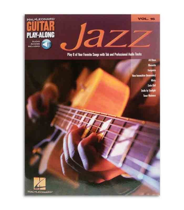 Livro Play Along Guitar Jazz Volume 16 