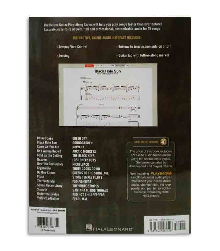 Book Play Along Guitar Top Rock Hits Volume 1 L00244758