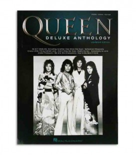 Livro Music Sales HL002278683 Queen Deluxe Anthology