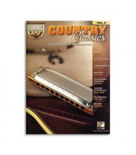 Libro Music Sales HL00001004 Harmonica Play Along Volume 5 Country Classics