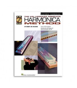 Libro Music Sales HL00841285 Complete Harmonica Method Diatonic Book CD