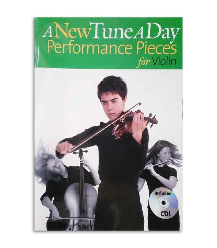 Book A New Tune a Day for Violin Perform Book CD MUSBM11781