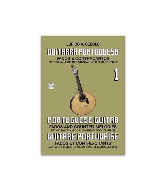 Eurico Cebolo GP1 Método Guitarra Portuguesa 1 con CD