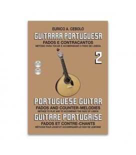 Livro Eurico Cebolo GP2 Método Guitarra Portuguesa 2 com CD