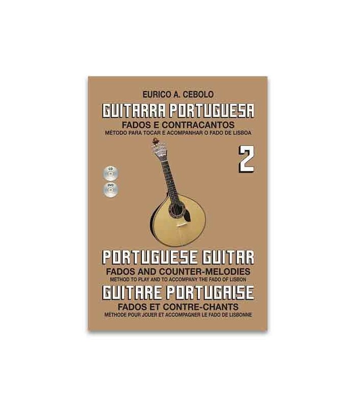 Eurico Cebolo GP2 Método Guitarra Portuguesa 2 con CD