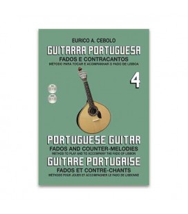 Eurico Cebolo GP4 Método Guitarra Portuguesa con CD