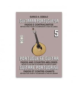 Livro Eurico Cebolo GP5 Método Guitarra Portuguesa com CD
