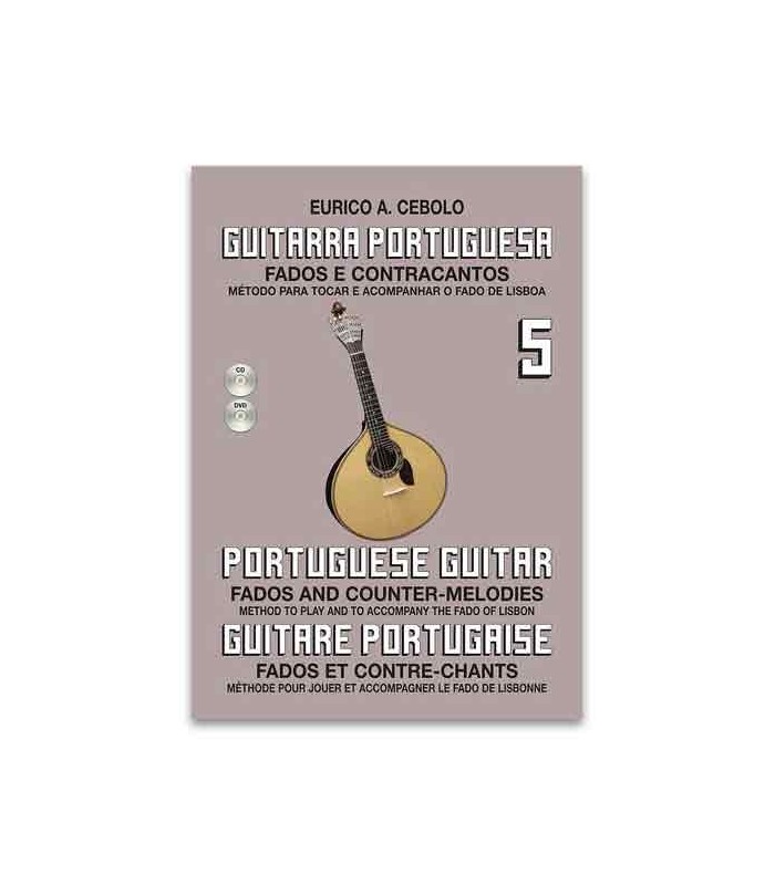 Eurico Cebolo GP5 Método Guitarra Portuguesa com CD