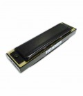 Foto a 3/4 da harmónica Hohner Pro Harp rotação direita