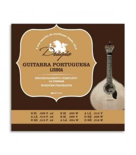 Juego de Cuerdas Dragão 003 para Guitarra Portuguesa 12 Cuerdas Afinación Lisboa