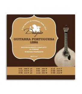 Package of string set Dragão 003 for portuguese guitar