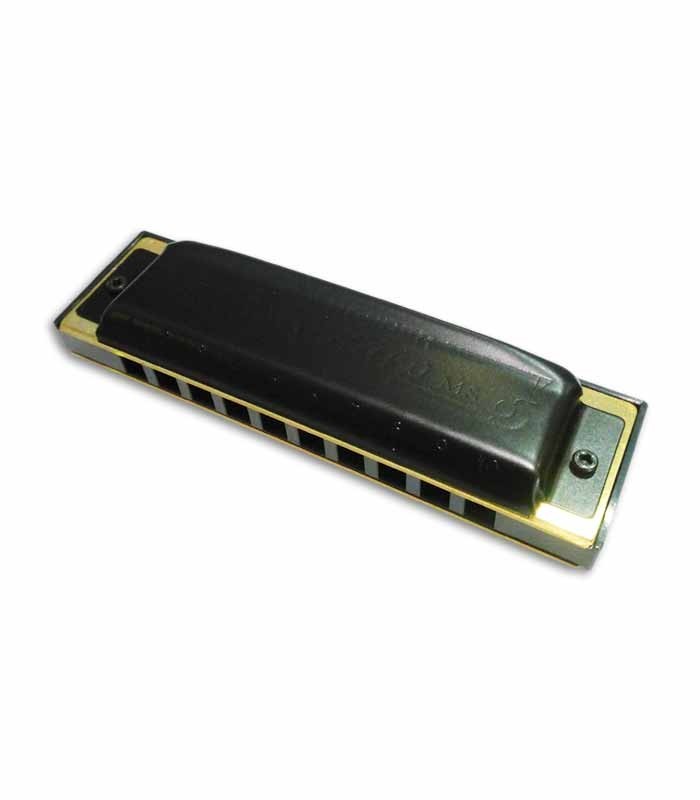 Foto 3/4 de la armónica Hohner Pro Harp rotación izquierda