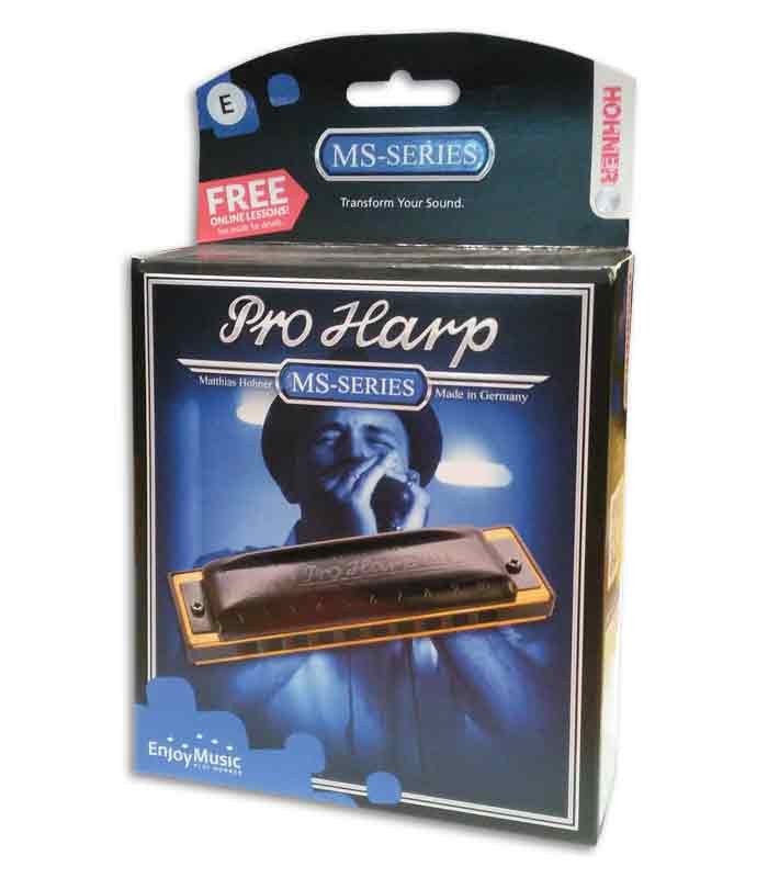 Harmónica Hohner Pro Harp em Mi 562 20 E