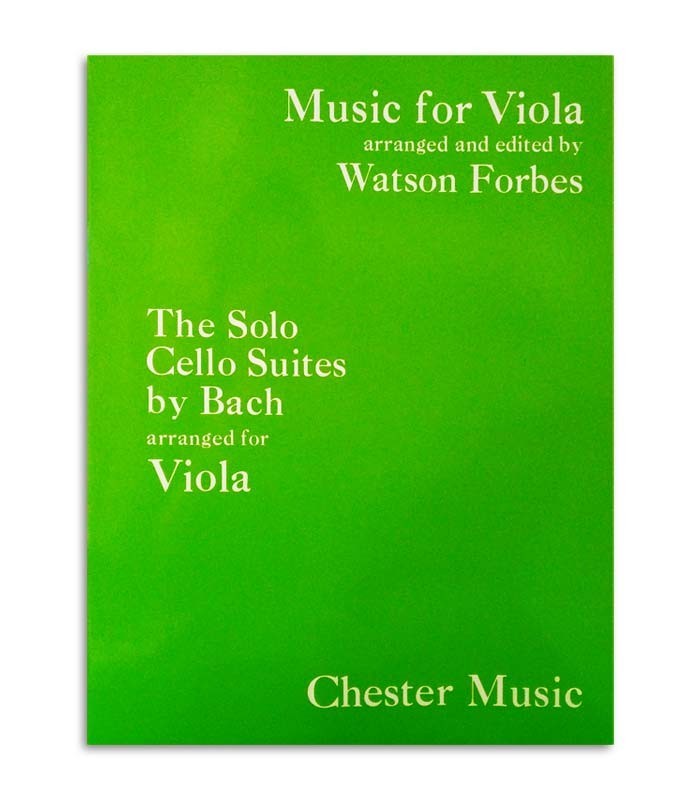 Portada del Libro Bach Suites Originales de Cello para Viola de Arco 