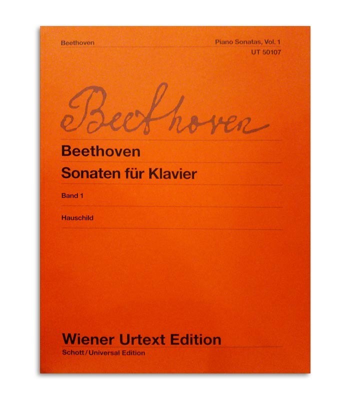 Book cover Beethoven Piano Sonatas Vol 1 UT50107
