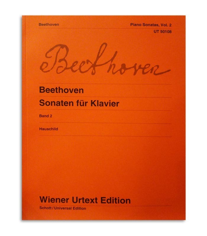 Livro Beethoven Piano Sonatas Vol 2 UT50108