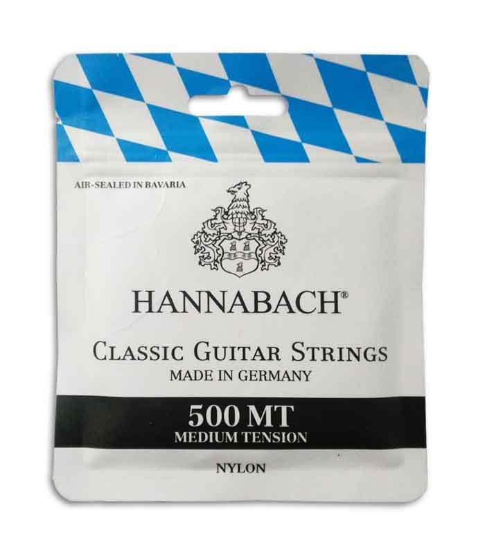 Cover of Hannabach String Set 500MT Medium Tension