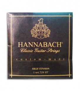 Juego de Cuerdas Hannabach E728HT para Guitarra Clásica Alta Tensión