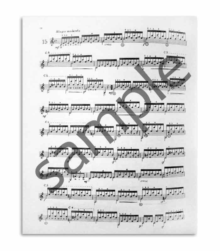 Libro Carcassi 25 Estudos Melódicos Progresivos para Guitarra Op 60 UMG20151