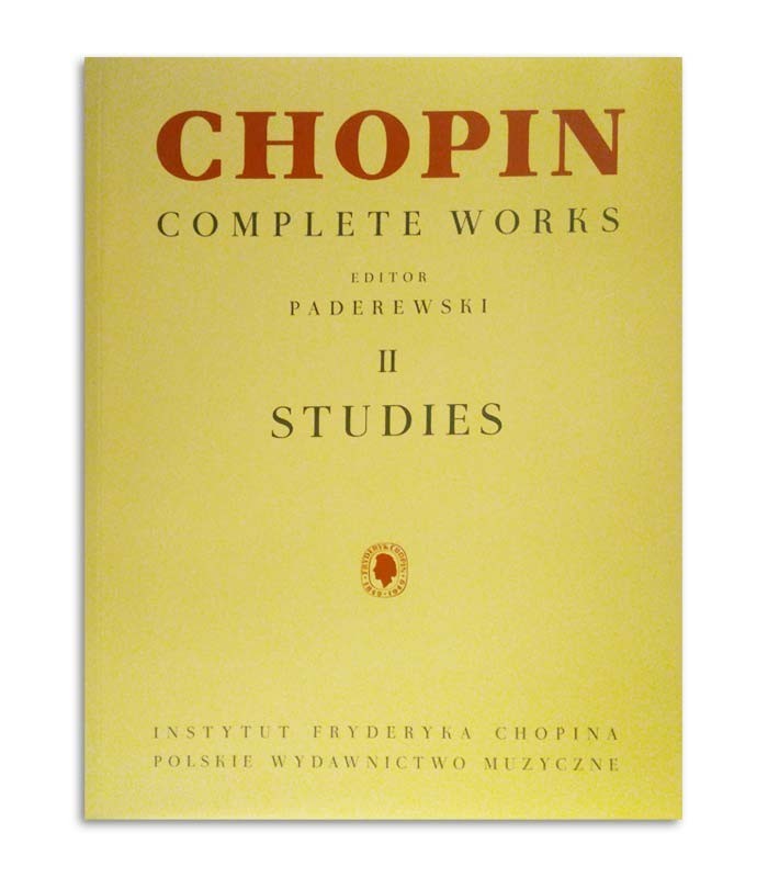 Capa del libro Chopin Estudios Paderewski Opus 10 e 25