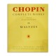 Portada del libro Chopin Waltzes Paderewski
