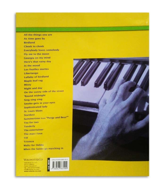 Libro Concina Easy Piano Jazz Anthology
