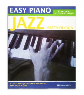 Livro Concina Easy Piano Jazz Anthology