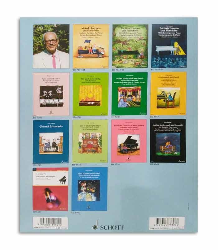 Livro Método Europeu de Piano Volume 3 ED7933 01