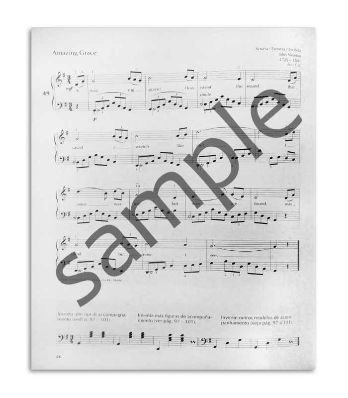 Livro Método Europeu de Piano Volume 3 ED7933 01