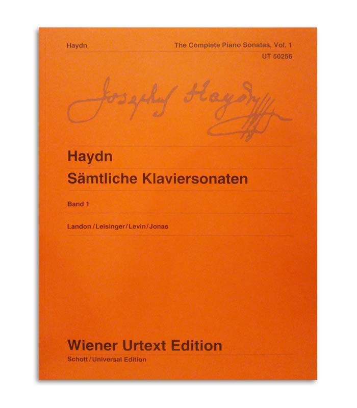 Photo of the cover of book Haydn The Complete Piano Sonatas Vol 1