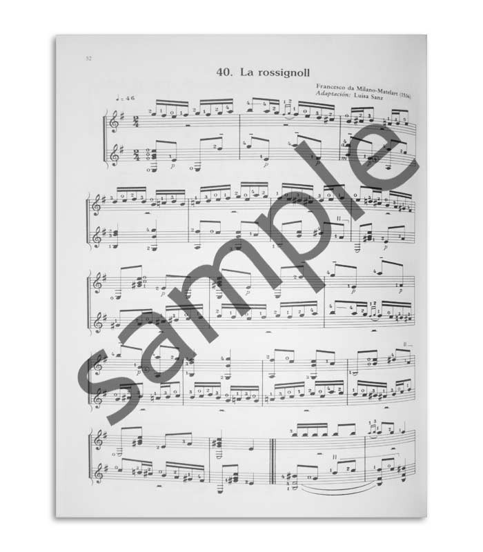 Libro Luisa Sanz La Guitarra Paso a Paso 75 Piezas Faciles MK16228