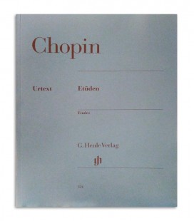 Livro Chopin Estudos Opus 10 e 25 HN124