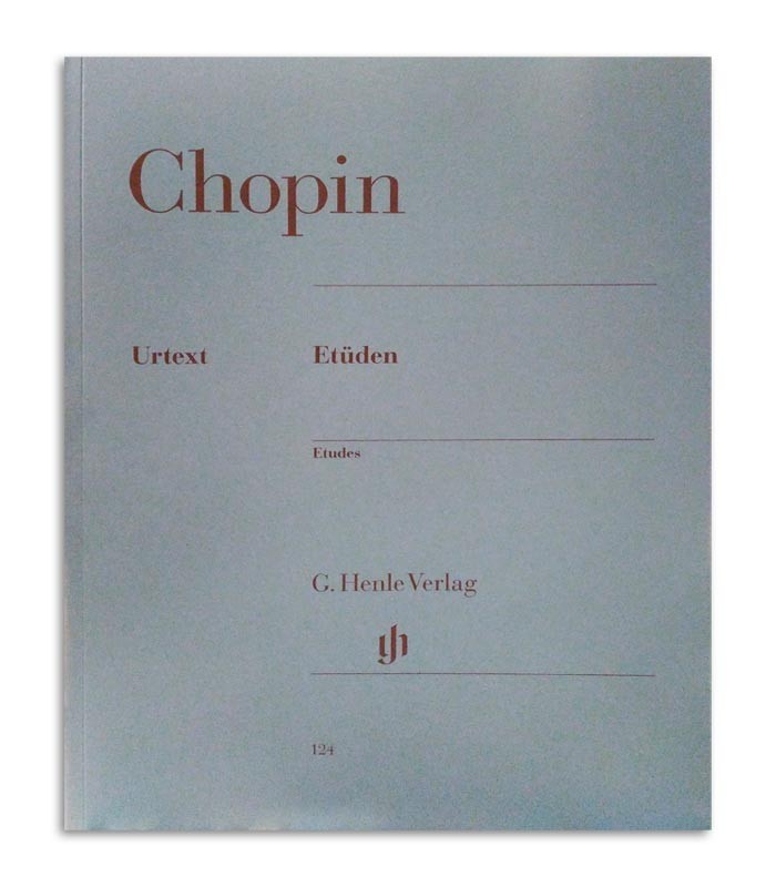 Livro Chopin Estudos Opus 10 e 25 HN124